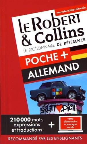 Le Robert & Collins poche + allemand : allemand-français, français-allemand N. éd. - COLLECTIF
