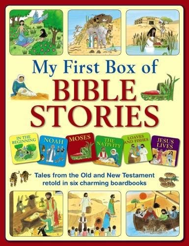 My First Box of Bible Stories: Tales From The Old And New Testament Retold In Six Charming Boardbooks - JAN LEWIS