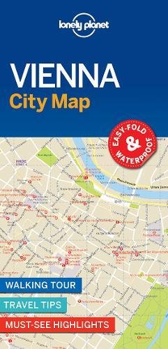 Lonely Planet Vienna City Map 1st Ed. - COLLECTIF