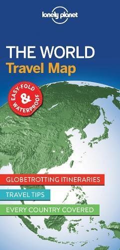 Lonely Planet The World Travel Map 1st Ed. - COLLECTIF