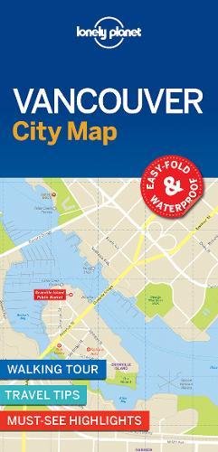 Lonely Planet Vancouver City Map 1st Ed. - COLLECTIF