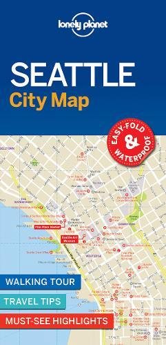 Lonely Planet Seattle City Map 1st Ed. - COLLECTIF