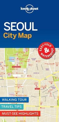 Lonely Planet Seoul City Map 1st Ed. - COLLECTIF