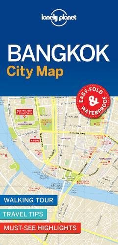 Lonely Planet Bangkok City Map 1st Ed. - COLLECTIF