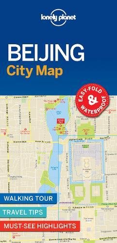 Lonely Planet Beijing City Map 1st Ed. - COLLECTIF
