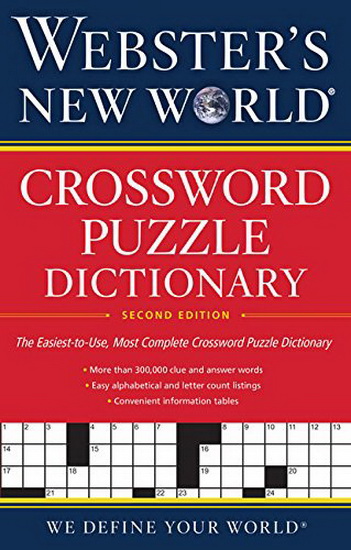 Webster&#39;s New World Crossword Puzzle Dictionary, 2nd ed. - JANE SHAW WHITFIELD