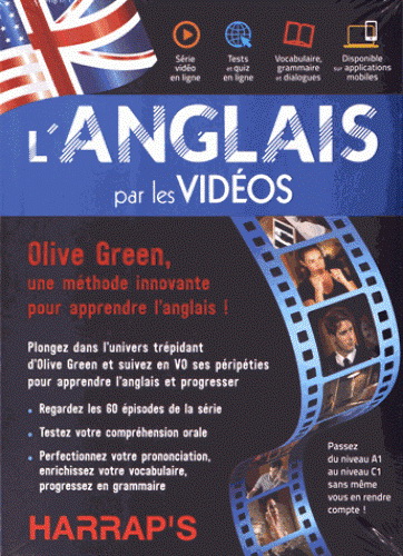 L&#39;Anglais par les vidéos : Olive Green, une méthode innovante pour apprendre l&#39;anglais ! Cof. - COLLECTIF