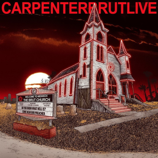CARPENTERBRUTLIVE (Vinyl) - CARPENTER BRUT