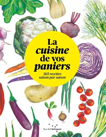 La Cuisine de vos paniers : 365 recettes saison par saison - JOYCE BRIAND - LAURENCE DE CABARRUS
