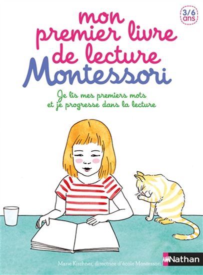 Mon premier livre de lecture Montessori - MARIE KIRCHNER - ROBERTA ROCCHI