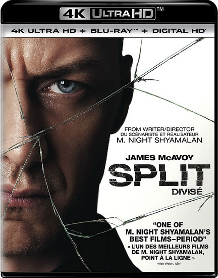 Split (4K+Blu-Ray) - SHYAMALAN M. NIGHT