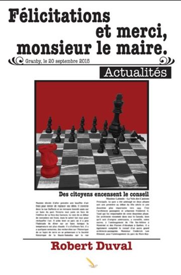 Félicitations et merci monsieur le Maire - ROBERT DUVAL