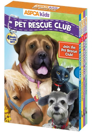 ASPCA Kids: Pet Rescue Club: 4 Book Boxed Set - CATHERINE HAPKA