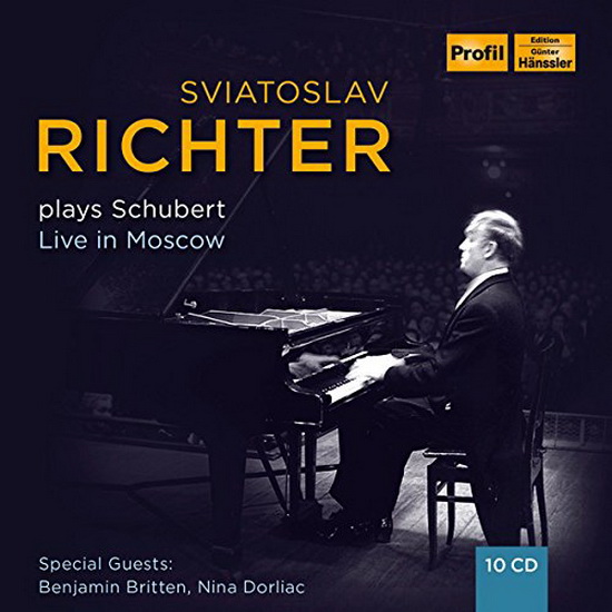 Richter Plays Schubert: Live in Moscow (10CD) - SCHUBERT