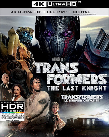 Transformers: The Last Knight  (4K+Blu-Ray) - MICHAEL BAY