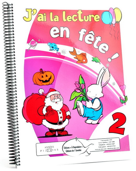 J&#39;ai la lecture en fête ! 2 : français : 3e et 4e années du primaire - COLLECTIF