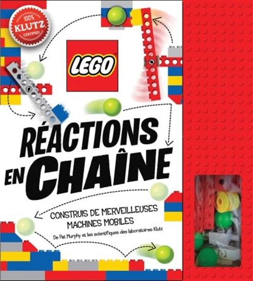 LEGO Réactions en chaîne : construis de merveilleuses machines mobiles - COLLECTIF