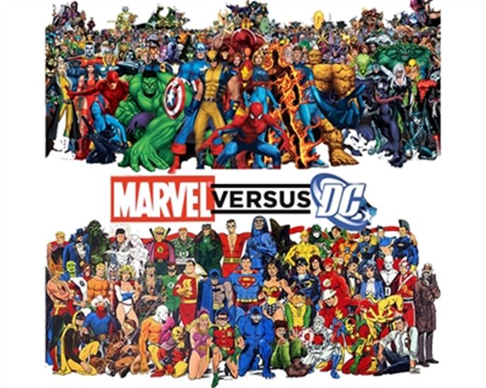 Marvel vs DC - COLLECTIF