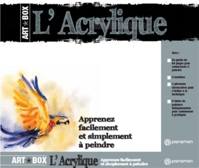 L&#39;Acrylique : apprenez facilement et simplement à peindre Cof. - COLLECTIF