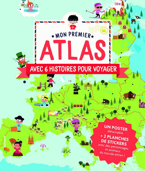 Mon grand atlas voyageur - ANDRÉ JEANNE - SOFIE KENENS
