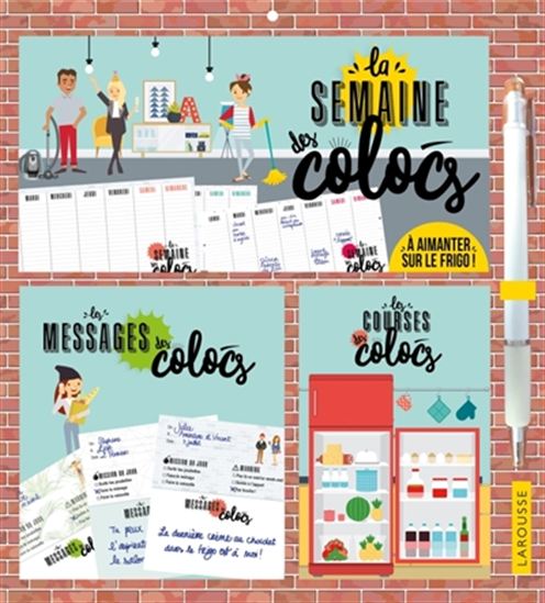 Le Bloc-notes des colocs - COLLECTIF