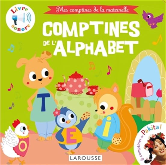 Comptines de l&#39;alphabet - PAKITA - VAYOUNETTE