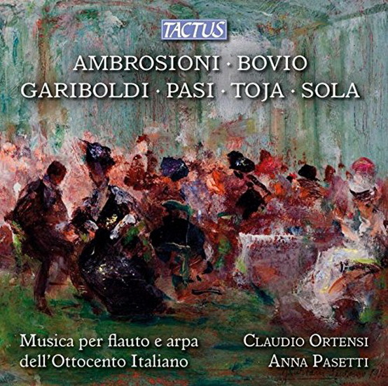 Musica per flauto e arpa dell'Ottocento - AMBROSIONI - BOVIO - GARIBOLDI