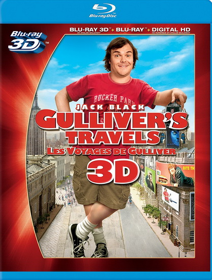 Gullivers Travels (3D+Blu-Ray+Digital Copy) - LETTERMAN ROB