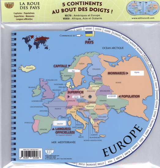 La Roue des pays - COLLECTIF