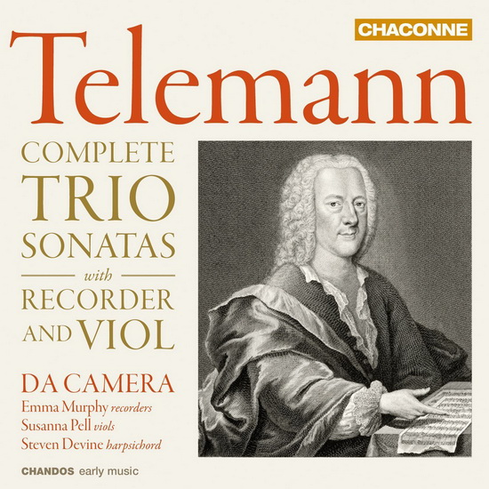 Telemann - Complete Trio Sonatas Whit Recorder & Viol - TELEMANN GEORG PHILIPP