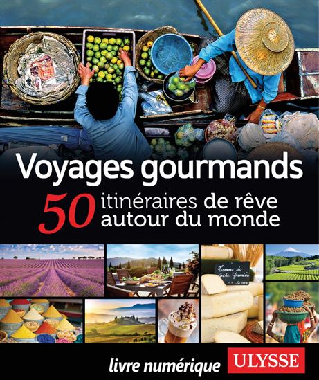 Voyages gourmands : 50 itinéraires de rêve autour du monde - COLLECTIF