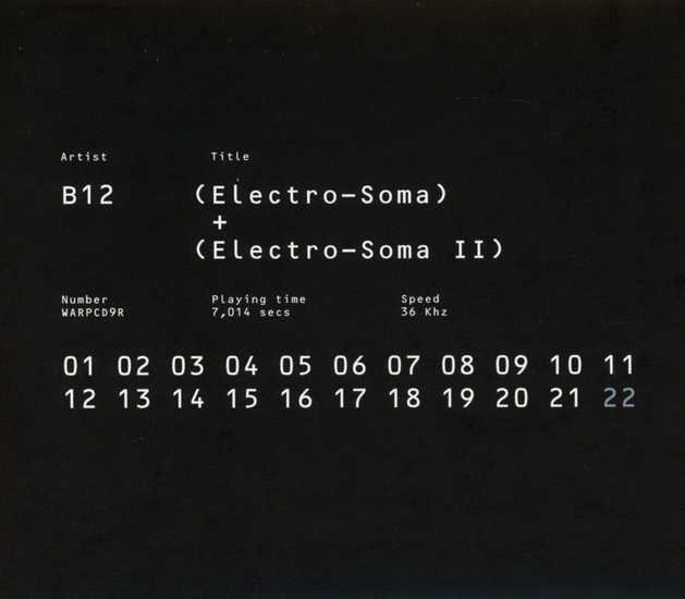 Electro-Soma I + II Anthology - B12