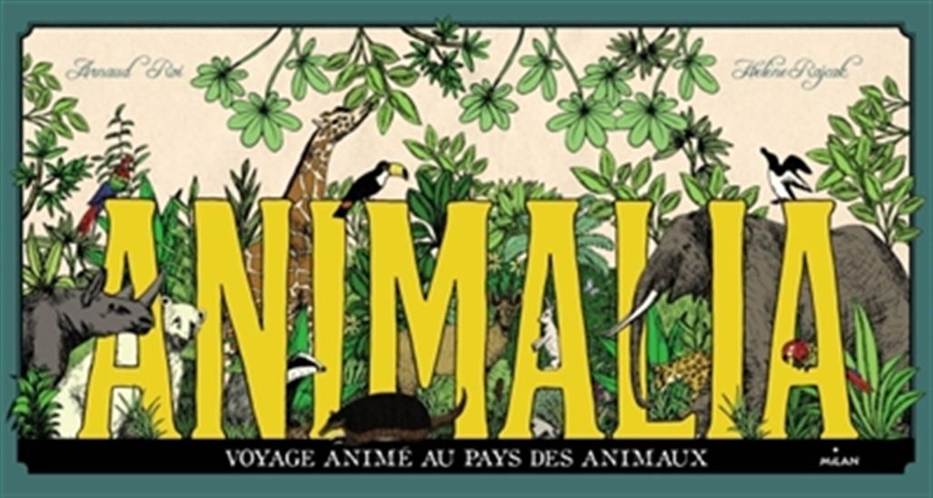 Animalia : voyage animé au pays des animaux N. éd. - ARNAUD ROI - HÉLÈNE RAJCAK