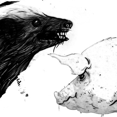 Honey Badger / Pig (Vinyl) - CLARK