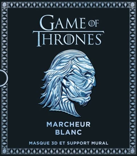 Game of thrones : masque marcheur blanc Cof. - COLLECTIF