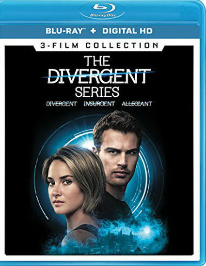 Divergent Series 3-Movie Collection (Blu-Ray) - DIVERS