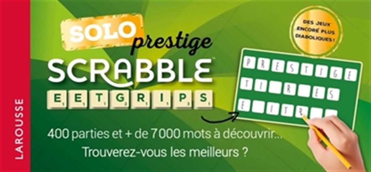 Scrabble solo Édition prestige - COLLECTIF