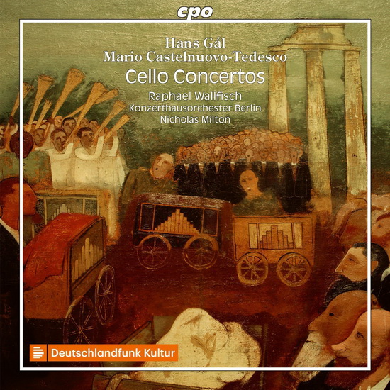 Voices in the Wilderness: Cello Concertos - CASTELNUOVO-TEDESCO - GAL
