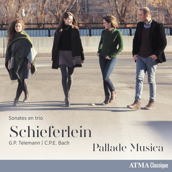 Telemann - CPE Bach: Sonates en trio - SCHIEFERLIEN - TELEMANN - BACH CPE