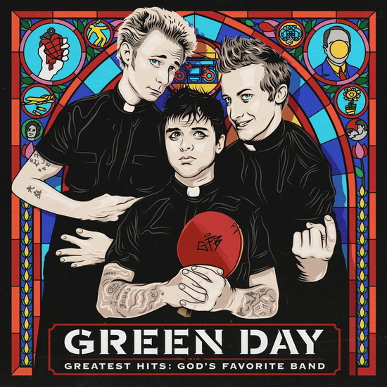 Greatest Hits: God&#39;s Favorite Band (2 Vinyles) - GREEN DAY