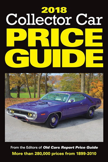 2018 Collector Car Price Guide - COLLECTIF