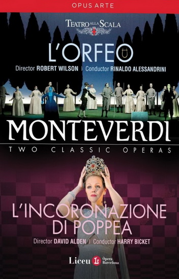 Monteverdi: L&#39;Orfeo - L&#39;Incoronazione di Poppea (2DVD) - MONTEVERDI