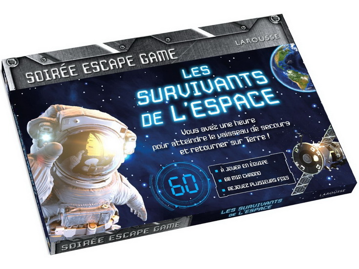 Soirée escape game : les survivants de l&#39;espace Cof. - LOÏC AUDRAIN - SANDRA LEBRUN