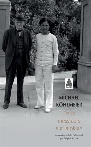 Deux messieurs sur la plage - MICHAEL KÖHLMEIER