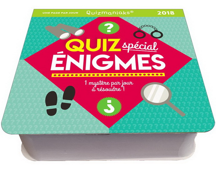Quiz spécial énigmes 2018 - COLLECTIF
