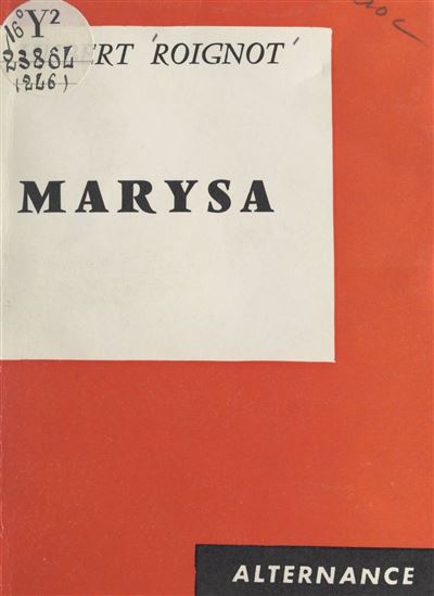 Marysa - HUBERT ROIGNOT