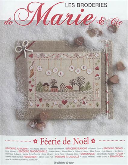 Douces broderies d&#39;hiver - COLLECTIF
