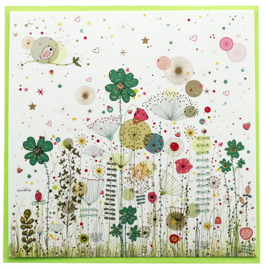 Fleurs des champs paillettes