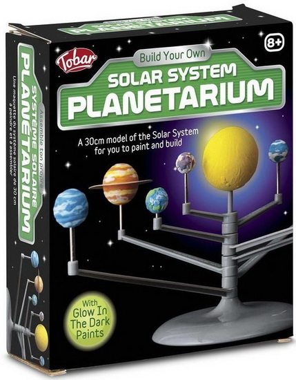 Maquette Systeme Solaire Jouet 3 Planètes Solaire Système Jouet pour Enfants Kit Modele du Systeme Planetaire Balle Lumineuse Astronomique Assemblée