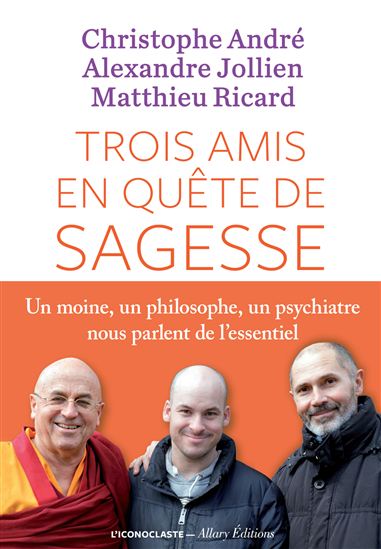 Trois amis en quête de sagesse : un psychiatre, un philosophe et un moine nous parlent de l&#39;essentiel - CHRISTOPHE ANDRÉ & AL